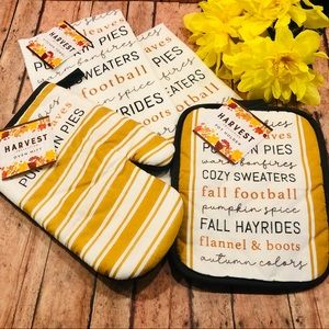 Fall Sentiments 4 Pc Kitchen Set